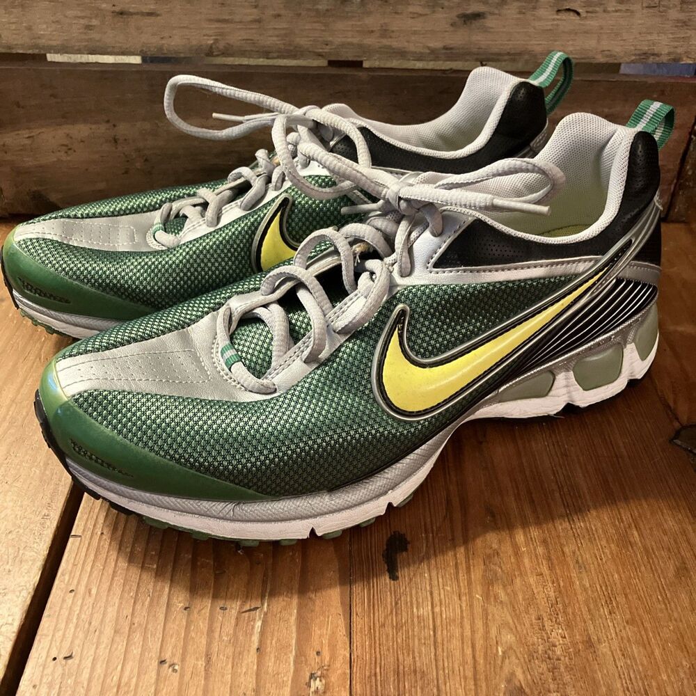 Nike Air Max Turbulence+ Green Yellow  2006 Shoes Men's Size 8.5 315917-371 Rare